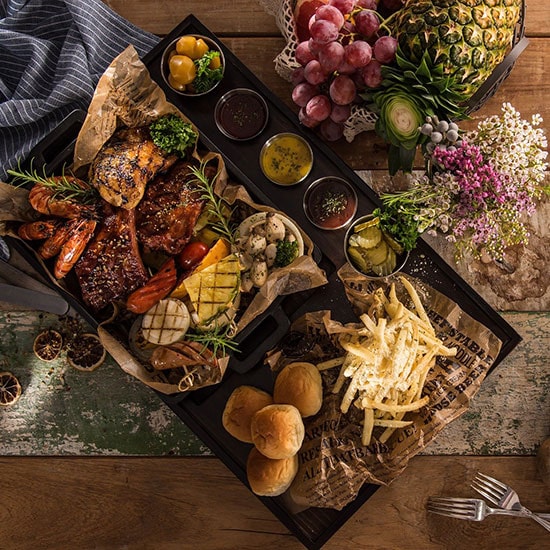 Blog post on wedding food ideas